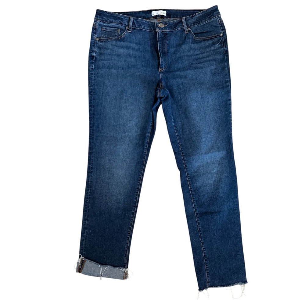 Loft Curvy Straight Jeans (with stretch)